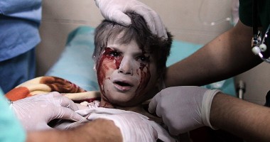 IMAGINI ȘOCANTE! Copii din Fășia Gaza, spulberați de bombe - 4