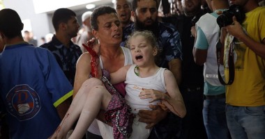 IMAGINI ȘOCANTE! Copii din Fășia Gaza, spulberați de bombe - 8