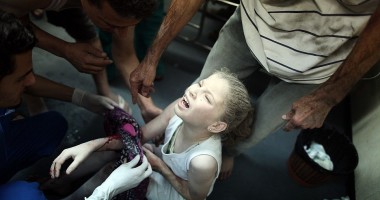 IMAGINI ȘOCANTE! Copii din Fășia Gaza, spulberați de bombe - 7