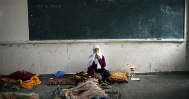 IMAGINI ȘOCANTE! Copii din Fășia Gaza, spulberați de bombe - 6