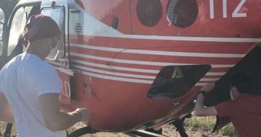Stire din Eveniment : Un copil de 12 ani s-a electrocutat în Gara Feteşti, după ce a urcat pe vagonul unui tren