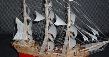 Marinarul Marius Tugearu, din Constanța, a construit o flotă de corăbii - 12