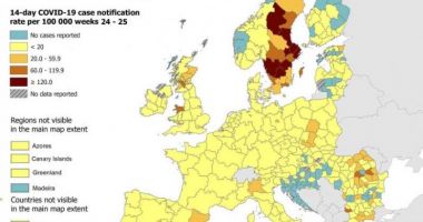 România are cea mai abruptă creștere a curbei de infectare cu coronavirus din Europa de Est - 2