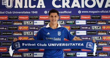 Stire din Sport : FCU Craiova a transferat un fundaș de perspectivă