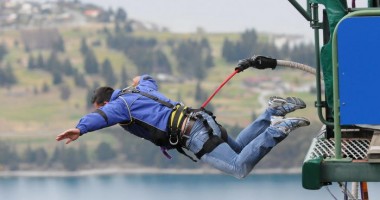 VIDEO: Și rugbiștii fac bungee jumping - 3