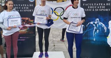 Jurnalista Madlena Călugăreanu, campioana Crosului Bobocilor