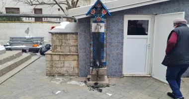 Cruce vandalizată la biserica Sf. Nicolae Vechi din Constanța - 4