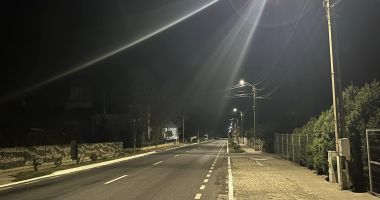 Stire din Politică-Administrație : Localitățile Crucea, Stupina și Gălbiori beneficiază de iluminat public modern