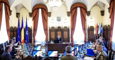 Consiliul Suprem de Apărare a Țării, miercuri, la Palatul Cotroceni