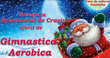 Stire din Sport : Gimnastică aerobică: Moș Crăciun vine la aerobicii constănțeni