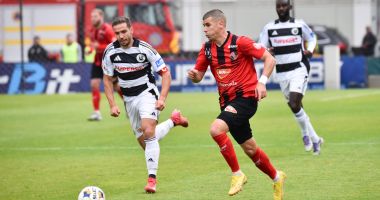 Stire din Sport : FK Csikszereda a obținut prima sa victorie în Superligă, 2-1 cu Universitatea Cluj