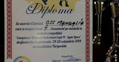 CS Mangalia, în top la CN de lupte libere copii - 3