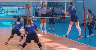 Stire din Sport : Voleibalistele de la CS Medgidia joacă la Târgoviște, în prima etapă a Diviziei A1