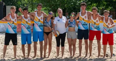 Foto - CSS 1 Constanța, rezultate bune la turneul de beach-volley de la Sibiu