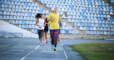 Stire din Sport : CSU Neptun a început pregătirea. Antrenamente în aer liber