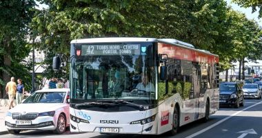 Stire din Social : Șoferii CT BUS încearcă să asigure condiții optime de transport în contextul caniculei