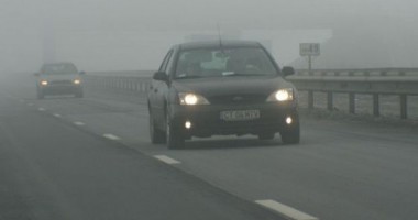 Stire din Eveniment : Autostrada București - Constanța, vizibilitate redusă