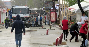 Galerie FOTO. Stațiunea Mamaia, un imens șantier. Cum sunt așteptați turiștii de 1 Mai - 12