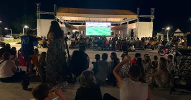 Seară de neuitat în comuna Cumpăna. Finala Campionatului Mondial 2026 a adus comunitatea împreună