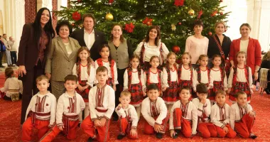 Copiii din comuna Cumpăna au dus tradiția românească în Parlamentul României - 2