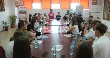 Democrația, explicată dincolo de manuale. Tineri europeni, în vizită la Primăria Cumpăna - 3