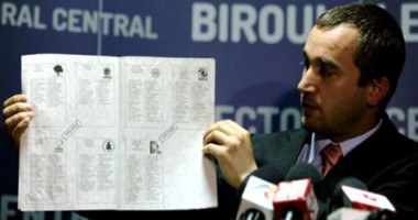 Stire din Politică-Administrație : Cum va arăta buletinul de vot la alegerile pentru Parlamentul European