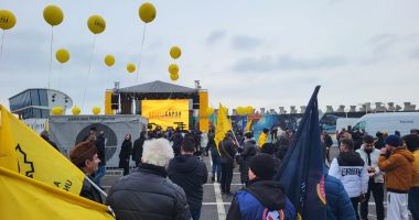 FOTO/VIDEO. Ovidiu Cupșa, candidat oficial la Primăria Constanța, din partea AUR: "Dumnezeu să apere acest oraș" - 2