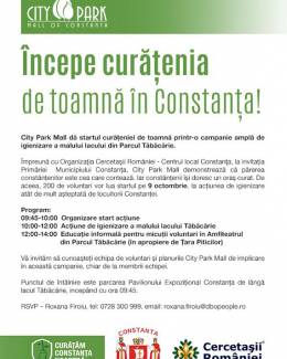 City Park Mall se alătură campaniei "Curățăm Constanța noastră" - 2