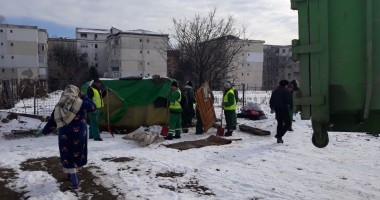 S-a făcut curățenie pe câmpul de la capătul străzii Barbu Ștefănescu Delavrancea și pe strada Clopoțeilor din Compozitorilor - 3