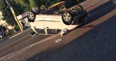 Stire din Eveniment : Accident rutier pe bulevardul IC Brătianu. Șoferul vinovat era băut!