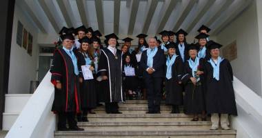 Curs festiv la Universitatea 