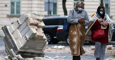 Galerie foto. Cutremur puternic în Croația. Cum arată Zagrebul după dezastru - 4
