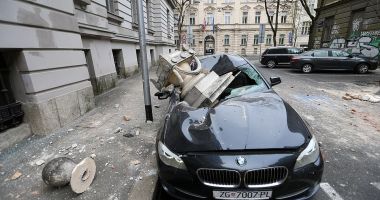 Galerie foto. Cutremur puternic în Croația. Cum arată Zagrebul după dezastru - 6