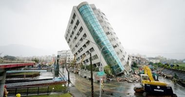 Un cutremur cu magnitudinea 6,5, cel mai puternic din acest an, s-a produs în Taiwan