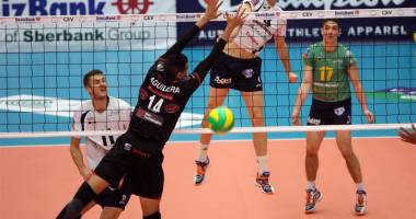 Stire din Sport : Liga Campionilor la volei masculin. CVM Tomis, la un pas de primul loc în grupa A a Ligii Campionilor