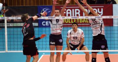 Liga Campionilor la volei masculin. CVM Tomis, la un pas de primul loc în grupa A a Ligii Campionilor - 2