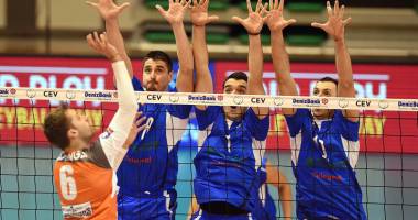 Stire din Sport : CVM Tomis le-a "ciupit" un punct belgienilor de la Asse Lennik
