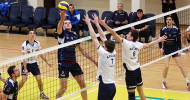 Stire din Sport : Divizia A1 de volei masculin, etapa a 15-a CVM Tomis, în gardă în fața CS Arcada Galați
