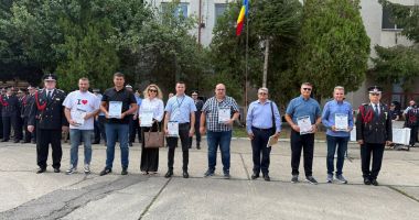 Ziua Pompierilor din România, marcată la ISU Constanța. Zeci de cadre militare au fost premiate - 2