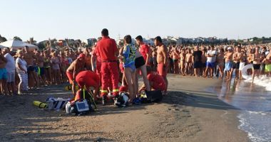 VIDEO. Persoană înecată în stațiunea Eforie Nord. Medicii au declarat decesul
