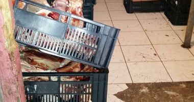 Stire din Social : Galerie FOTO-VIDEO. Imagini șocante dintr-o măcelărie din Piața Tomis III Constanța. Ce mizerii primeau clienții în loc de carne