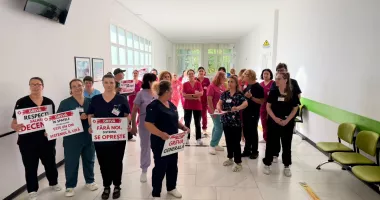 Spitalul RMFB Eforie Nord se alătură protestului național al SANITAS - 7