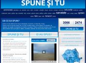 Stire din Diverse : "Spune și tu"... că doar cu asta rămâi
