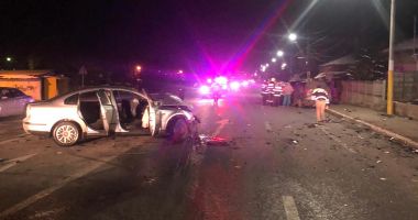 Galerie foto. Accident rutier la intrare în Murfatlar. Sunt trei victime - 2
