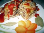 Lasagna cu carne de vită