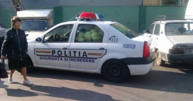 Stire din Diverse : IMAGINEA ZILEI! Mașina Poliției, plină cu varză