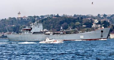 GALERIE FOTO / Nave de război ruse încărcate cu tancuri și echipamente militare, reperate în drum spre Siria - 2