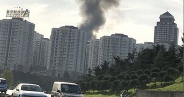 GALERIE FOTO-VIDEO / INCENDIU VIOLENT la unul dintre cele mai mari spitale din Istanbul. Mai multe etaje, în flăcări - 5