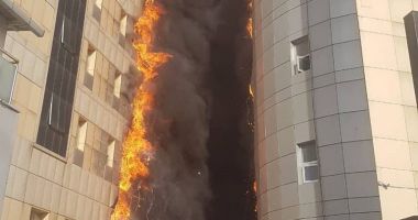 GALERIE FOTO-VIDEO / INCENDIU VIOLENT la unul dintre cele mai mari spitale din Istanbul. Mai multe etaje, în flăcări - 3