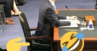 GALERIE FOTO / Detaliu amuzant de la audierea lui Mark Zuckerberg în Senatul american - 4